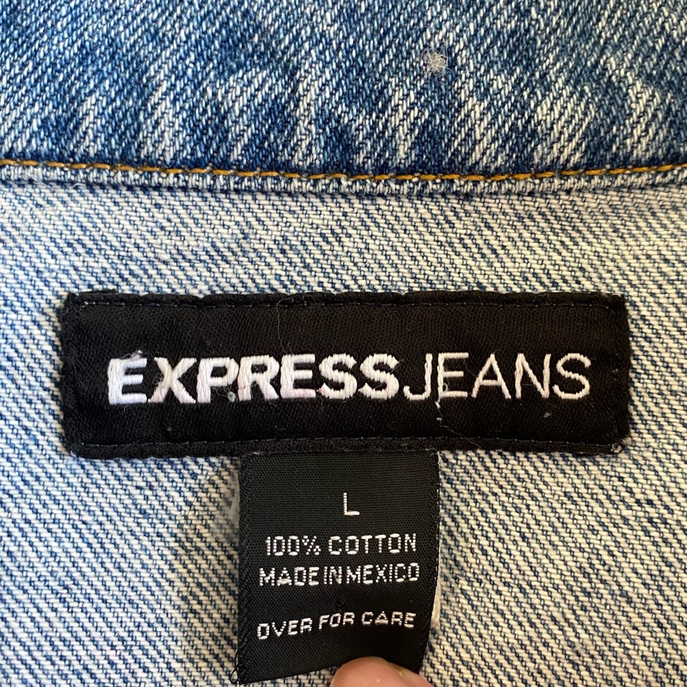 Express Jean Jacket - Large, Never Worn - image 3